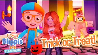 Blippi's Halloween Night in ROBLOX! Gaming Songs