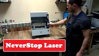 HP NeverStop Laser заправка. Часть 3