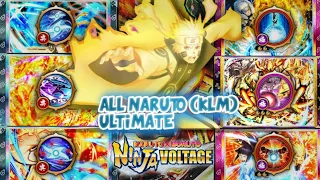 NxB NV : All Ultimate Jutsu Naruto Uzumaki (Kurama Link Mode).