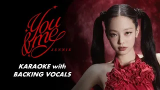 JENNIE - YOU & ME - KARAOKE WITH BACKING VOCALS