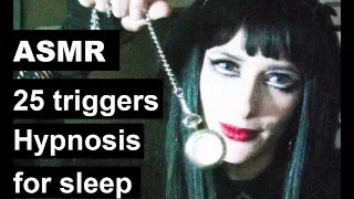 25 ASMR triggers; Hypnosis for sleep with Angela Gray; Pocket watch induction (Unus Annus)