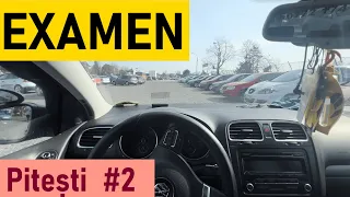 SIMULARE EXAMEN AUTO LA PITESTI (2)