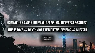 This Is Love vs. Rhythm Of The Night vs. Generic vs. Buzzcut (Hardwell Ultra Miami 2018 Mashup)