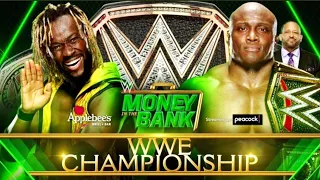 Bobby Lashley Vs Kofi Kingston WWE Championship at money in the bank full match