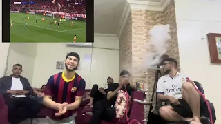 قمة من قمم الابطال🔥❤️ردة فعل مدريدين وبرشلونينن على نصف نهائي دوري ابطال اوربا🔥🔥❤️