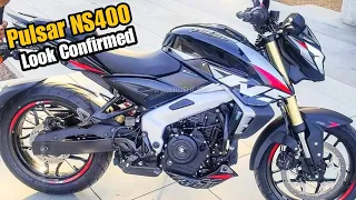 Bajaj Pulsar NS400 ka look 100% Confirm Hogya with proof!