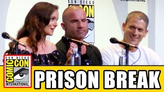 PRISON BREAK Comic Con 2016 Panel - Season 5, Wentworth Miller, Dominic Purcell, Sarah Wayne Callies