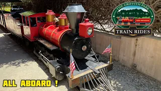 [NEW 4K 2021] Train Ride at Travel Town in Griffith Park. Full Ride Along POV