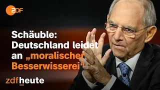 Warum Schäuble zu viele deutsche Alleingänge sieht | Markus Lanz vom 14. Dezember 2022