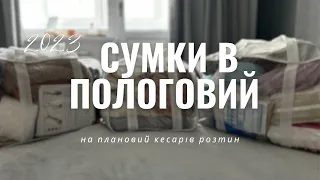 🤰СУМКИ В ПОЛОГОВИЙ БУДИНОК 2023 || ЩО ВЗЯТИ З СОБОЮ? || КЕСАРІВ || НАЙНЕОБХІДНІШЕ || УКРАЇНА 🇺🇦