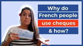 How to use a French cheque // And fill it out correcty to avoid scams in France (5/30)