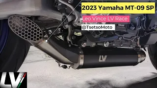 14371EB|Leo Vince LV RACE|2023 Yamaha MT-09 SP|Unboxing