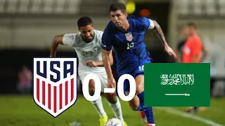 USA 0-0 Saudi Arabia | USA doomed at the World Cup?