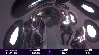 Virgin Galactic's first space tourists finally soar