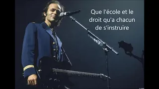 Il changeait la vie  [lyrics + paroles]