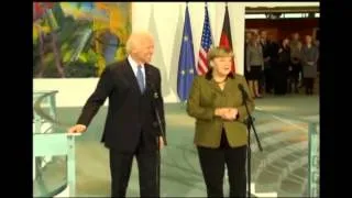 Вице-президент США Байден прибыл в Германию