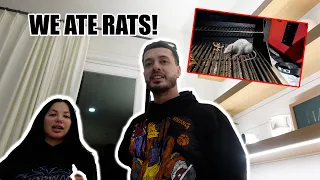 YOU WONT BELIEVE WHAT HAPPENED TO OUR CARNE ASADA!! WE ATE RATS 🐀