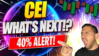 CONTINUATION!? | CEI Stock Chart Technical Analysis & Price Predictions Update!