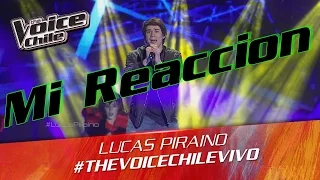 Mi Reacción A / The Voice Chile | Lucas Piraino - Demons