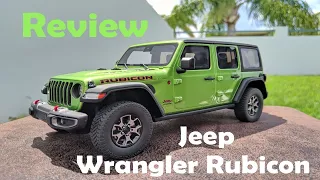 Review: Jeep Wrangler Rubicon (Mojito Green color) by GT Spirit in 1/18 scale