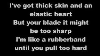 Sia (Ft. The Weeknd & Diplo) - Elastic Heart ~ Lyrics