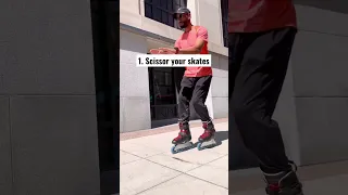 How to Turn on Your Skates in 3 Easy Steps 🤯 #skating #tutorial #tips #shorts