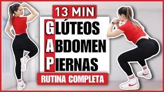 RUTINA DE GAP | Glúteos Abdomen y Piernas | RUTINA SIN SALTOS CON MANCUERNAS | NatyGlossGym