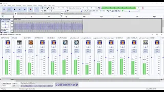 How to record guitar, drums, synth, piano, vocals using AUDACITY? (Audacity Over-dubbing&MixerBoard)