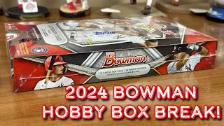 2024 Bowman Baseball Hobby Box Break!