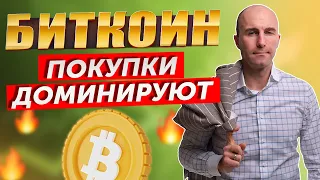 БИТКОИН покупки доминируют! Где откат? Что делать?