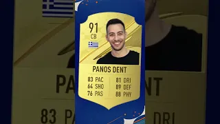 IF YOYTUBERS HAD THEIR OWN FIFA CARDS PART 2