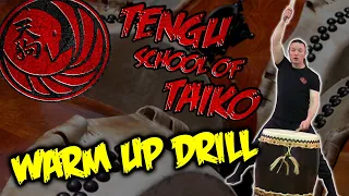Sample video for Tengu Taiko Warm up drill tutorial