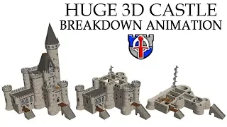 HONORGUARD huge 3D castle breakdown animation