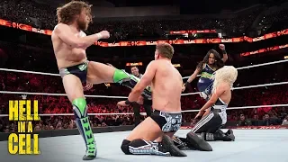 Daniel Bryan & Brie Bella punish The Miz & Maryse with "Yes!" Kicks: WWE Hell in a Cell 2018