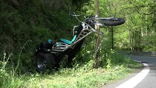 Schwerer Verkehrsunfall auf der B413 ⚠️  Vollsperrung - Isenburg - heute 12.5.24 - TRIKE