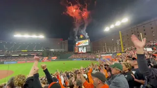 The 2023 Baltimore Orioles clinch the American League East!