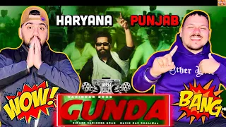 Reaction on : Gunda(Official Video) - Varinder Brar | Latest haryanvi Songs | New Punjabi Songs