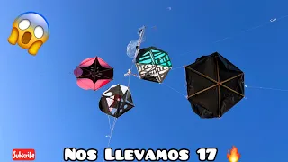 Nos Llevamos 17 🔥 Chichigua Volando Chichigua 😱 Lajiando Haciendo Guiso Papalote O Cometa 🔥