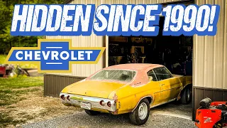 LOST and FOUND! Ratty 1972 Chevy Chevelle - Will It Run After 32 Years?