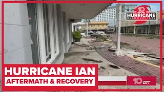 Downtown Fort Myers battered by Hurricane Ian