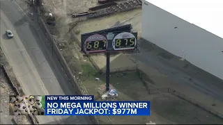 No Mega Millions winner Tuesday, rolling jackpot over to $977M