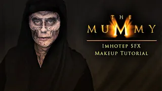 Imhotep SFX makeup tutorial | The Mummy Month