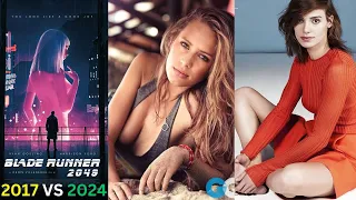 Blade Runner 2049 Movie ALL CAST Then and Now 2024 || Waaoscenes