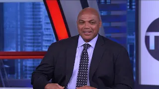 Chuck beats Kenny to the monitor 🤣 INSIDE THE NBA