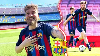 MEIN ERSTES SPIEL IM CAMP NOU - Traum wird wahr ❤️🤩 Vlog | ViscaBarca