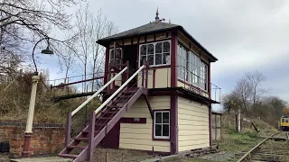 The Midland Railway Butterley, A look at Hammersmith and Butterley cabins and signals.