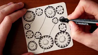 ZEN art | Медитативное рисование | часть 21