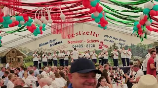 Schützenfest Wiefelstede 2023 - Spielmannszüge und Kapellen auf dem Festplatz