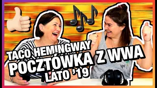 Taco Hemingway - Pocztówka Z WWA Lato '19 Album vs. Dorośli 😎🎶👍| Dzikie Ucho