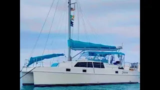 ***SOLD*** 1999 Endeavour Catamaran 36 Sláinte Full video   SD 480p